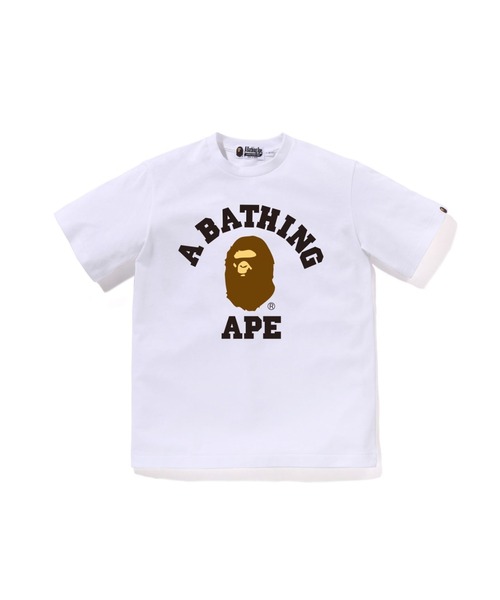 A BATHING APE（アベイシングエイプ） tシャツ COLLEGE TEE キッズ