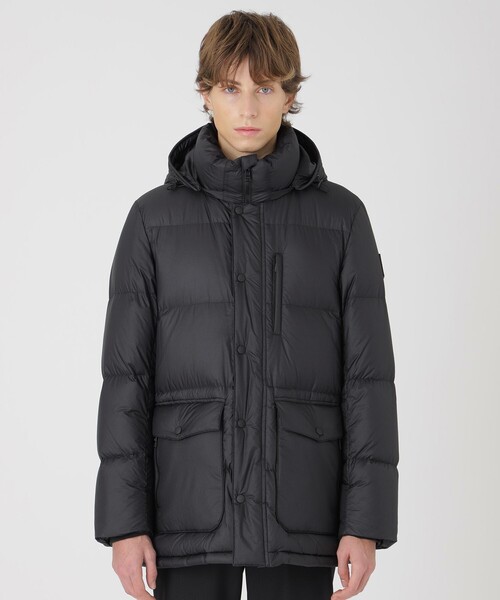 ゆう　ダウン　ブラック BLACK LABEL CRESTBRIDGE（ブラックレーベル クレストブリッジ