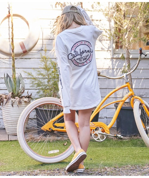 「anap mimpi」 長袖カットソー FREE ダークグレー レディース_画像8