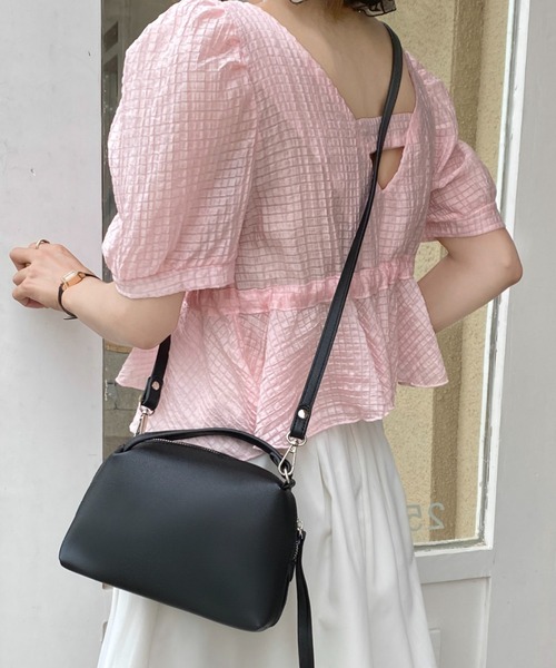 「DIAVEL」 ショルダーバッグ F シルバー レディース_画像3