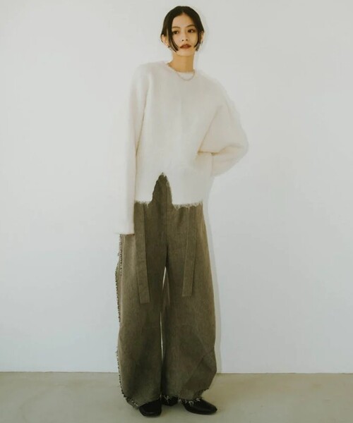 Knuth Marf（クヌースマーフ） ブーツカットデニムパンツ X-SMALL