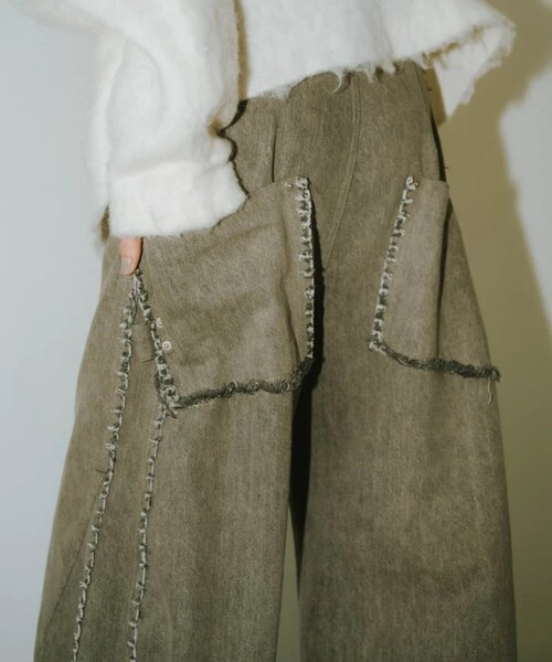 Knuth Marf（クヌースマーフ） ブーツカットデニムパンツ X-SMALL