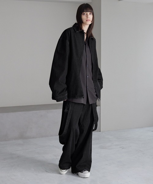 「cussil」 デニムジャケット M ブラック メンズ_画像8