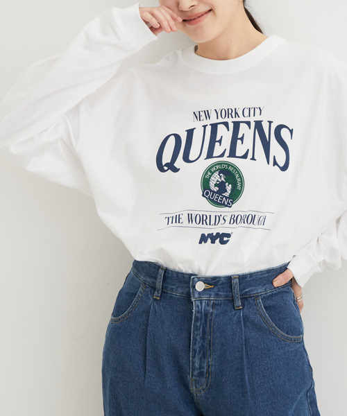 「GOOD ROCK SPEED」 長袖カットソー FREE グリーン レディース_画像2