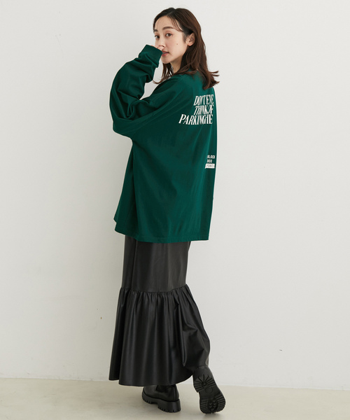 「GOOD ROCK SPEED」 長袖カットソー FREE グリーン レディース_画像8