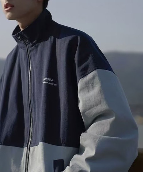 「SHEPP」 ブルゾン L ネイビー メンズ