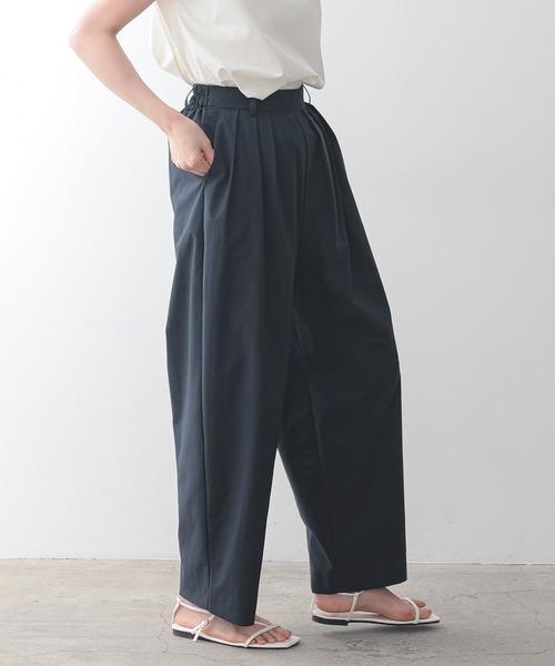 「for/c」 イージーパンツ L ブラック レディース_画像2