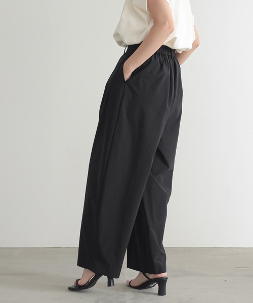 「for/c」 イージーパンツ L ブラック レディース_画像5