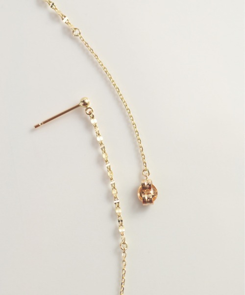 「anq.」 ピアス（両耳用） ONE SIZE ゴールド レディース_画像4