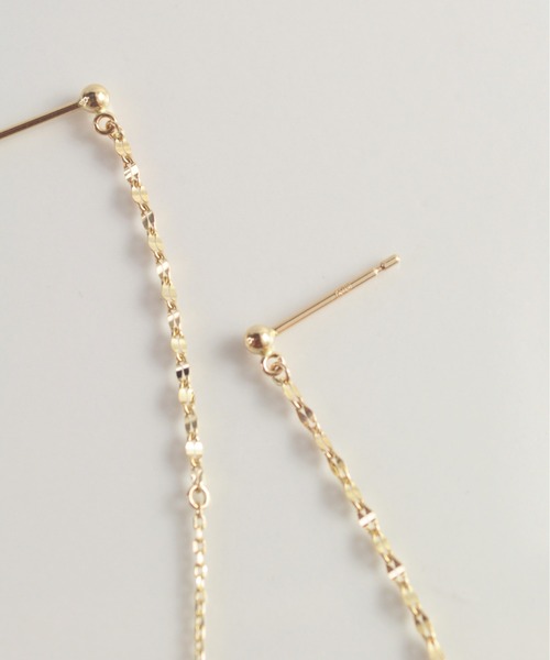 「anq.」 ピアス（両耳用） ONE SIZE ゴールド レディース_画像5