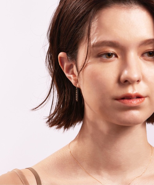 「anq.」 ピアス（両耳用） ONE SIZE ゴールド レディース_画像6