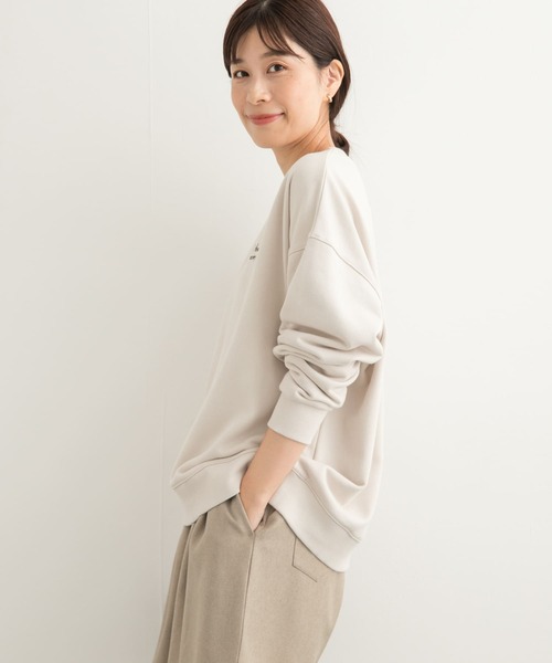 「URBAN RESEARCH DOORS」 スウェットカットソー MEDIUM チャコールグレー レディース_画像5