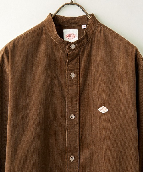 Danton（ダントン） 長袖ブラウス 42 ブラウン レディース : ZOZOTOWN