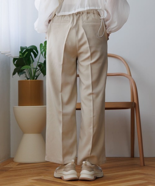 「flower」 パンツ FREE ブラック レディース_画像3