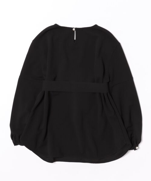 INGEBORG（インゲボルグ） tシャツ コサージュ付きロゴ刺繍入り