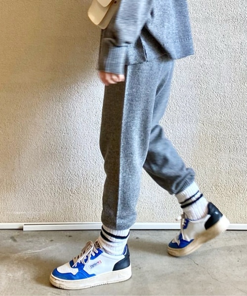 「JOURNAL STANDARD LUXE」 イージーパンツ FREE ネイビー レディース_画像2