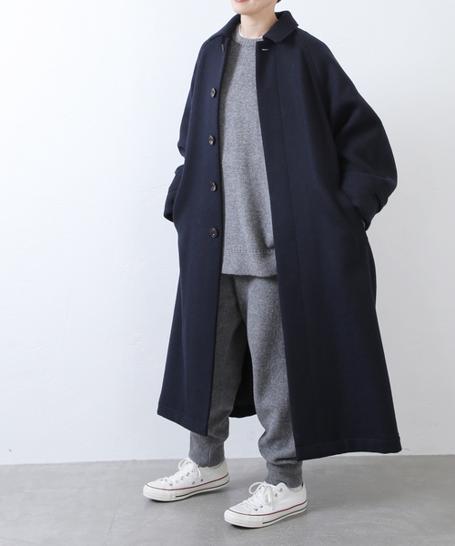 「JOURNAL STANDARD LUXE」 イージーパンツ FREE ネイビー レディース_画像6