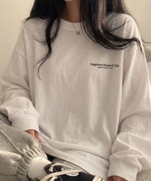 Tシャツ(長袖/七分) mite back print mite long tee NANGA（ナンガ） エコハイブリッド Tシャツ 長袖 ロンT メンズ
