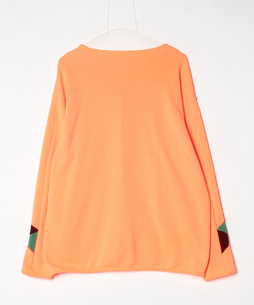 「AlexanderLeeChang」 カーディガン 2 オレンジ メンズ_画像2