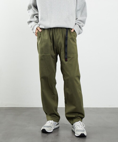 「Gramicci」 チノパンツ MEDIUM モスグリーン メンズ_画像8