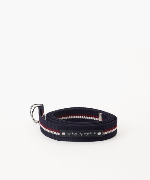 「To b. by agnes b.」 ベルト FREE ネイビー レディース_画像7