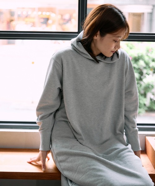 ワンピース DRYCOTTONY スウェットワンピース「BRING/ブリング」の画像