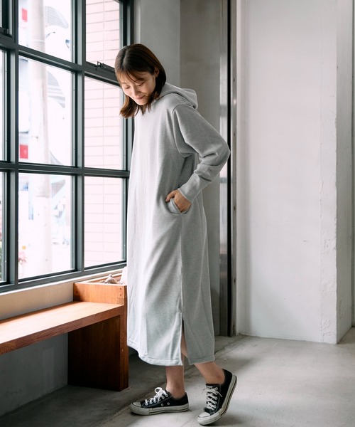 ワンピース DRYCOTTONY スウェットワンピース「BRING/ブリング」の画像