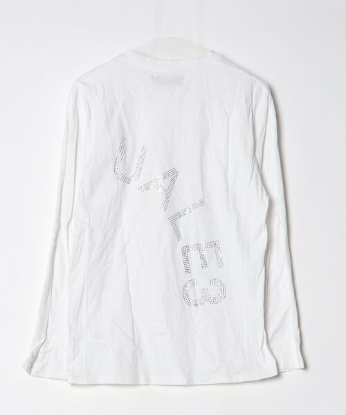 「1PIU1UGUALE3 RELAX 」 長袖Tシャツ L ホワイト メンズ_画像2