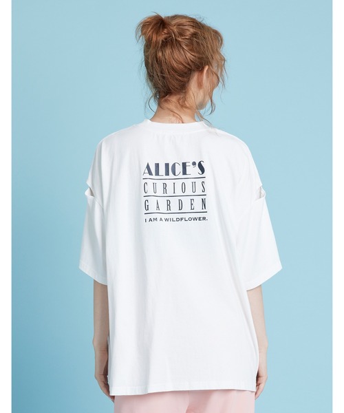 「Little sunny bite」 半袖Tシャツ MEDIUM ホワイト レディース_画像3