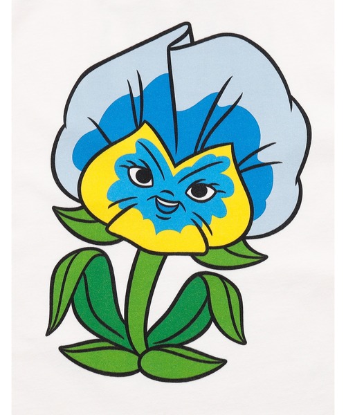 「Little sunny bite」 半袖Tシャツ MEDIUM ホワイト レディース_画像5