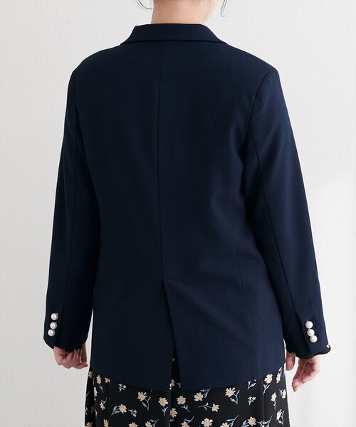 natural couture ジャケット テーラードジャケット 「osono」パール釦