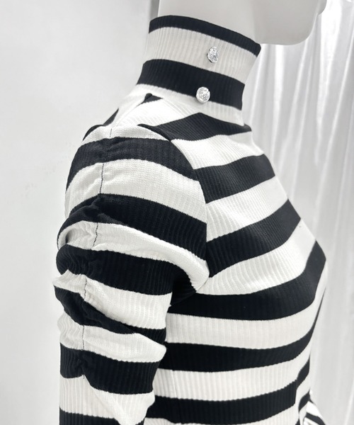 「Diable baiser」 長袖カットソー LL ブラック レディース_画像6