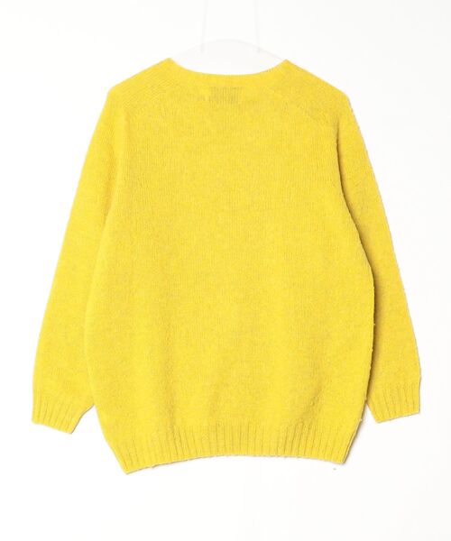 「Harley of Scotland」 長袖ニット 38 イエロー レディース_画像2