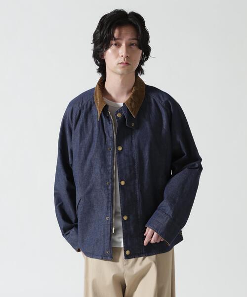 デニムジャケット gジャン Barbour/バブアー　TRANSPORT DENIM CASUAL JACKET レディースの画像