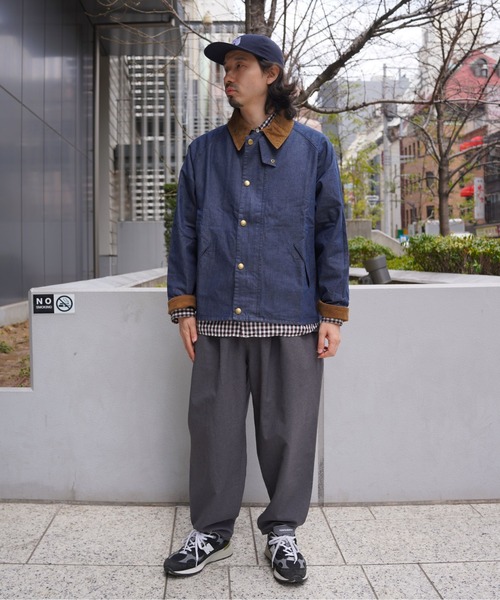 デニムジャケット gジャン Barbour/バブアー　TRANSPORT DENIM CASUAL JACKET レディースの画像