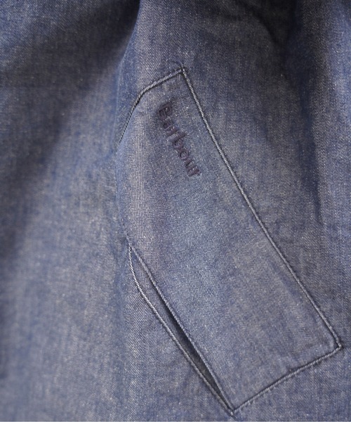 デニムジャケット gジャン Barbour/バブアー　TRANSPORT DENIM CASUAL JACKET レディースの画像