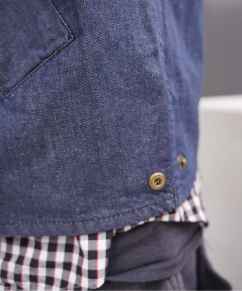 デニムジャケット gジャン Barbour/バブアー　TRANSPORT DENIM CASUAL JACKET レディースの画像