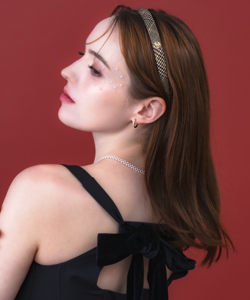 「muku」 カチューシャ FREE ブラウン レディース_画像7