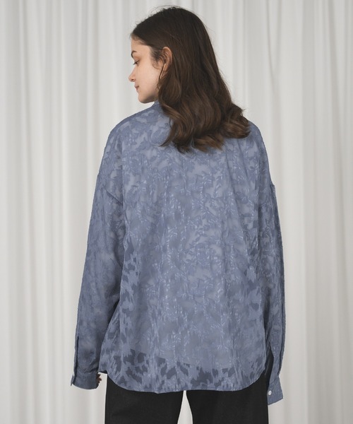 「selle glant」 長袖シャツ LARGE ブルー メンズ_画像2