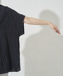 ブラウス シャツ 夏 半袖 限定展開 ナチュラ...の詳細画像4