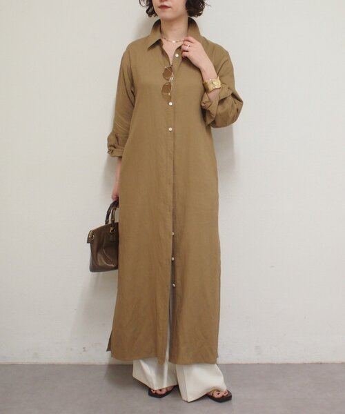 Loungedress（ラウンジドレス） ワンピース シャツワンピース