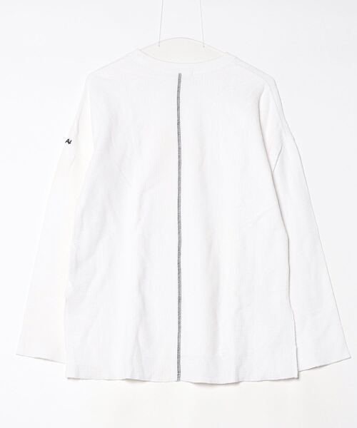 「AULA AILA」 長袖カットソー 0 ホワイト レディース_画像2