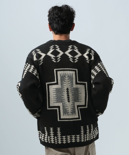 PENDLETON（ペンドルトン） ニットカーディガン LARGE ブラック メンズ