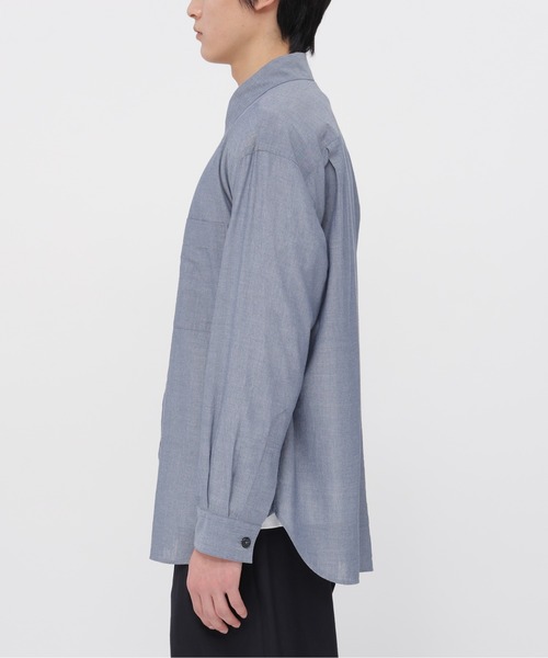 MARGARET HOWELL（マーガレットハウエル） シャツ COTTON WOOL VOILE