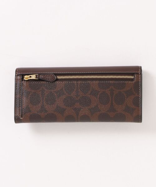 COACH（コーチ） 財布 ミラ ロング フラップ ウォレット・シグネチャー