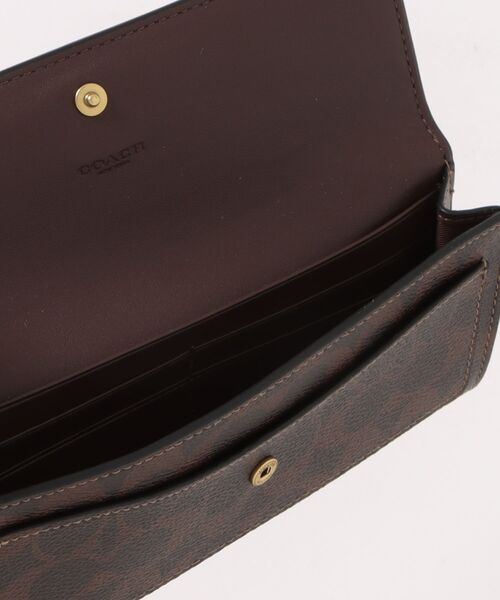 coach財布 取引中 COACH（コーチ） 財布 ミラ ロング フラップ ウォレット・シグネチャー