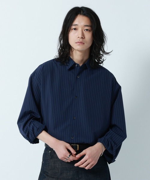 RAGEBLUE（レイジブルー） シャツ 「LUXURY+EASY」OVER SIZE DRAPE