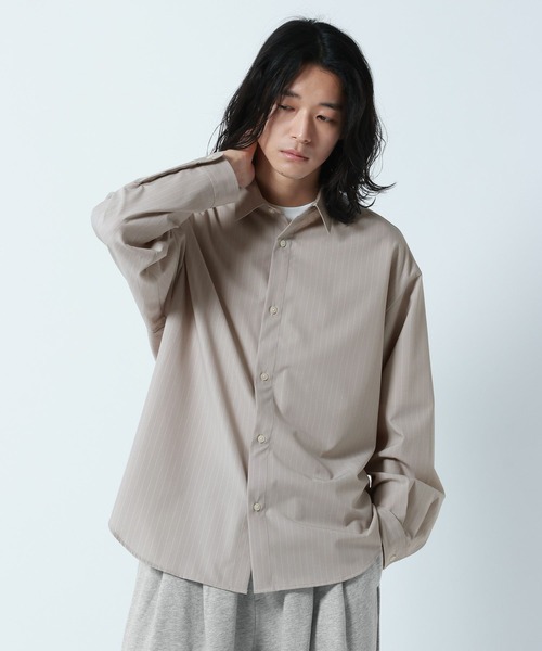 RAGEBLUE（レイジブルー） シャツ 「LUXURY+EASY」OVER SIZE DRAPE
