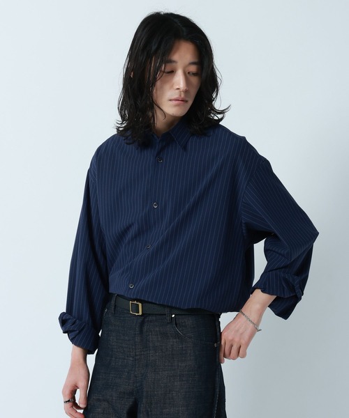 RAGEBLUE（レイジブルー） シャツ 「LUXURY+EASY」OVER SIZE DRAPE