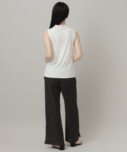 パンツ リンクルイージーパンツ レディースの画像